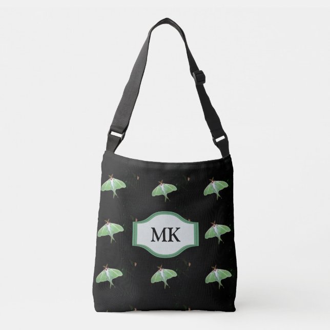 Sac fourre-tout Motif Monogram Black Luna Moth (Devant)