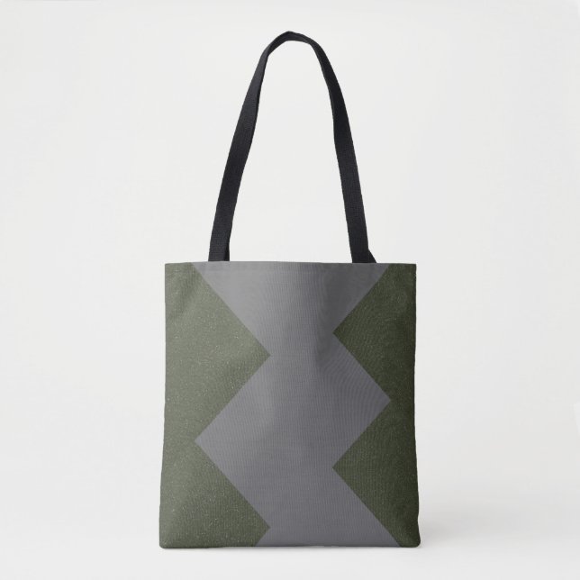 Sac fourre-tout Motif Moss Green (Devant)