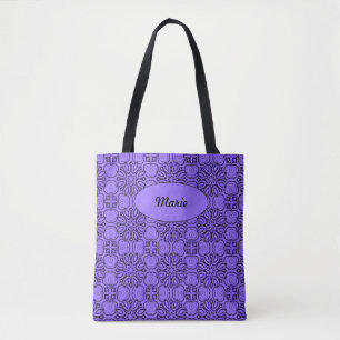 Sac fourre-tout motif tendance