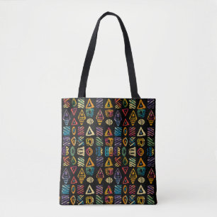 Sac fourre-tout Motif tribal africain coloré