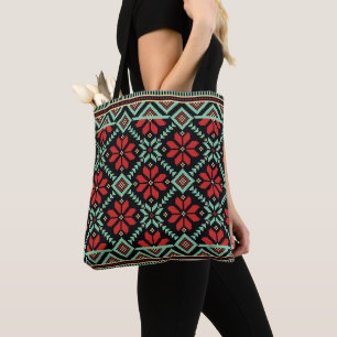 Sac fourre-tout motif ukrainien sans couture