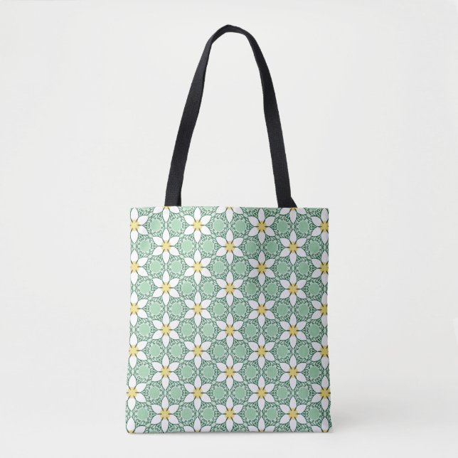 Sac fourre-tout Motif White Lilies (Devant)