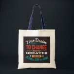 Sac fourre-tout motivationnel - Changez votre vie<br><div class="desc">Portez une dose quotidienne de motivation avec ce sac fourre-tout inspirant avec une citation puissante. Fabriqué à partir de matériaux de haute qualité, ce sac est parfait pour l'utilisation quotidienne, le shopping, ou comme un cadeau pour les amis et la famille qui ont besoin d'un coup de pouce. La citation...</div>