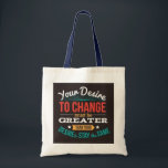 Sac fourre-tout motivationnel - Changez votre vie<br><div class="desc">Portez une dose quotidienne de motivation avec ce sac fourre-tout inspirant avec une citation puissante. Fabriqué à partir de matériaux de haute qualité, ce sac est parfait pour l'utilisation quotidienne, le shopping, ou comme un cadeau pour les amis et la famille qui ont besoin d'un coup de pouce. La citation...</div>