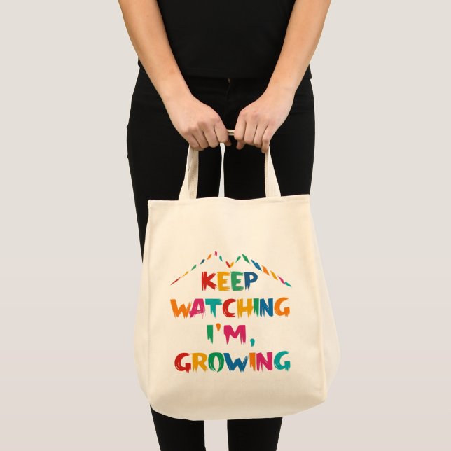 Sac fourre-tout motivationnel - Citation de croiss (Devant (produit))