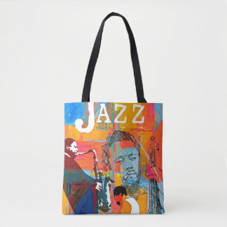 Sac fourre-tout multi à Greats de jazz de couleur