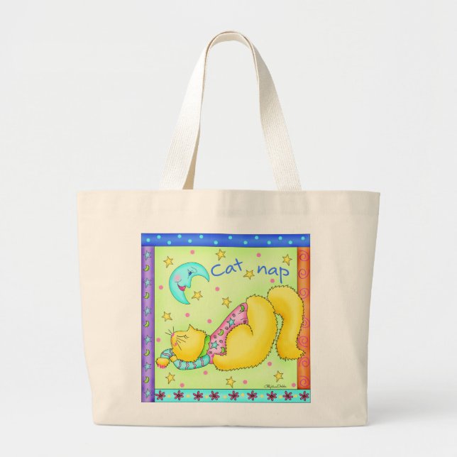 Sac fourre-tout Nap Cat (Devant)