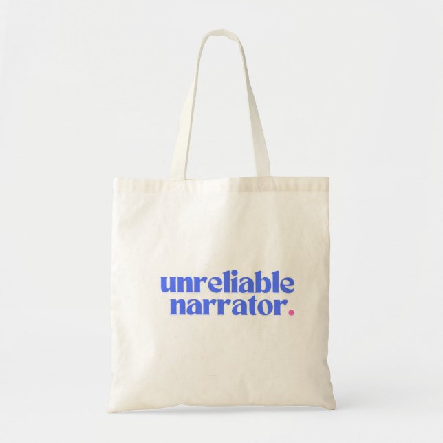 Sac fourre-tout Narrateur non fiable (Devant)