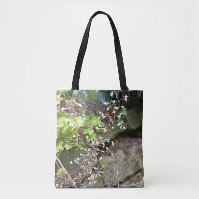 Sac fourre-tout Nature Fleur Blanche (Devant)