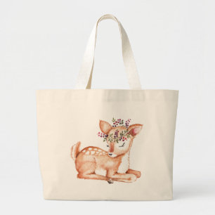 sac fourre-tout naturel de cerfs de petite taille