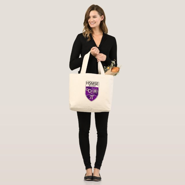 Sac fourre-tout naturel de HSMSE (Devant (modèle))