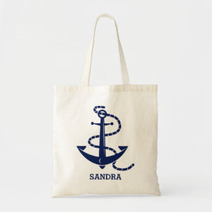 Sac fourre-tout nautique personnalisé à Ancre