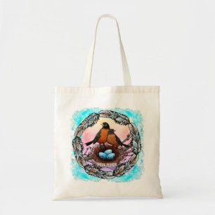 Sac fourre-tout Nid de Rouge-gorge