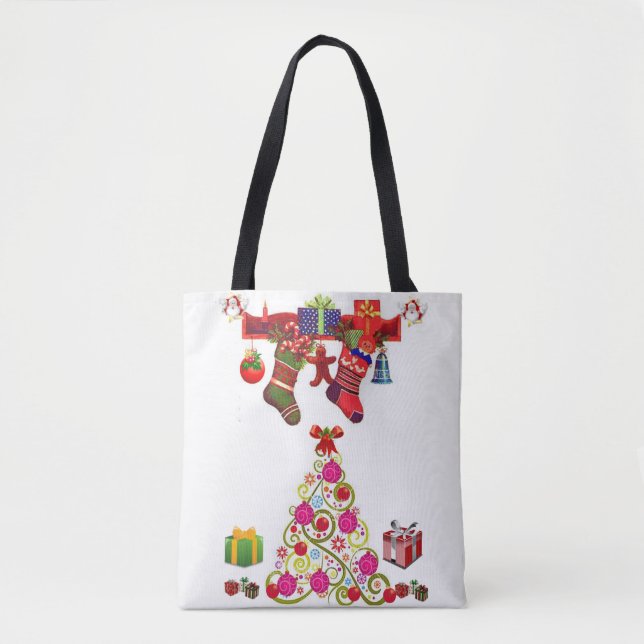 Sac fourre-tout noël (Devant)
