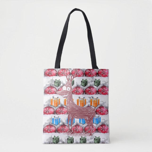Sac fourre-tout noël (Devant)