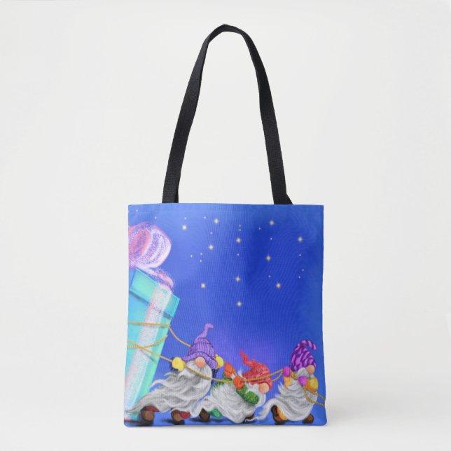 Sac fourre-tout Noël Gnome (Devant)
