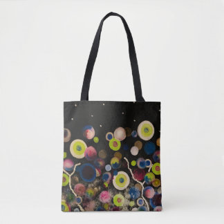Sac fourre - tout noir à bulle