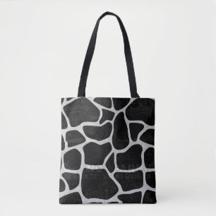 Sac fourre-tout noir et gris