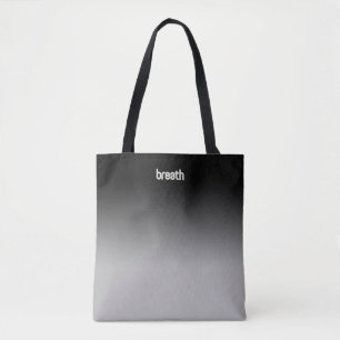 Sac fourre-tout noir Ombre - Couleur douce, Esprit