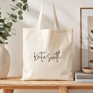 Sac fourre-tout Nom personnalisé Totes du marché