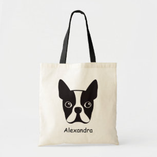 Sac fourre-tout nommé fait sur commande à chien