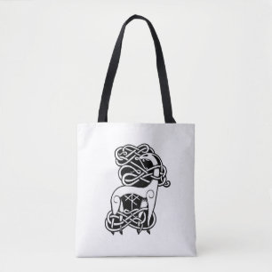 Sac fourre-tout nordique/celtique de cerfs