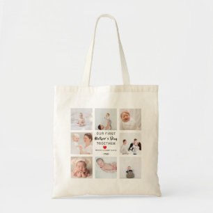 Sac fourre-tout Notre premier collage photo pour