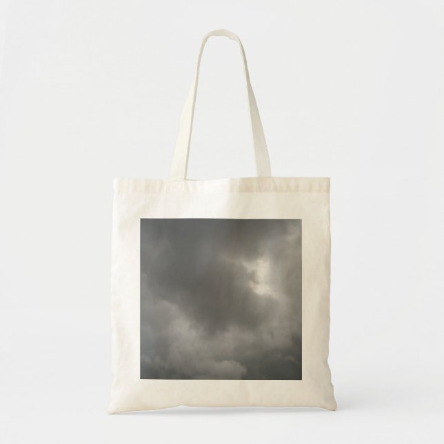 Sac fourre-tout nuages tempête (Devant)