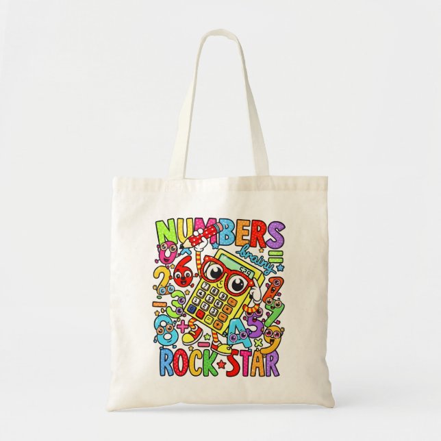Sac fourre-tout Number Day | Maths Numbers Rock St (Devant)