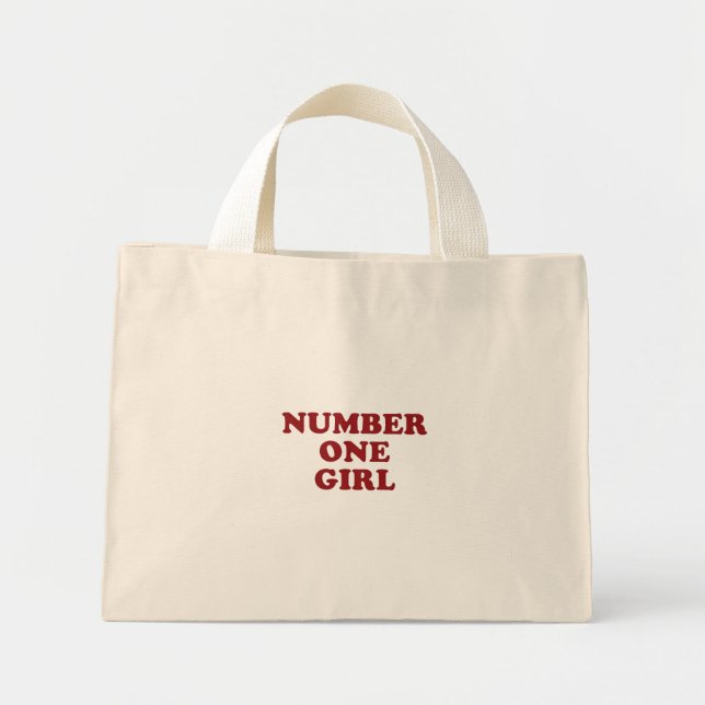 Sac fourre-tout Number One Girl (Devant)