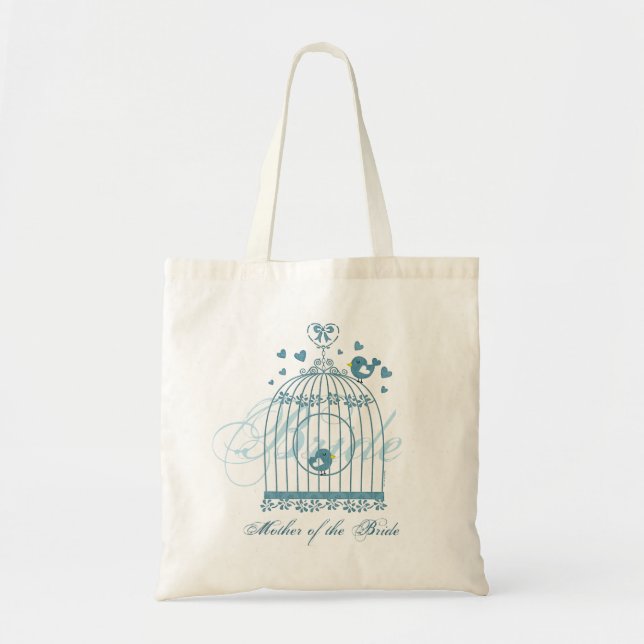 Sac fourre-tout nuptiale à cadeau de noce de cage (Devant)