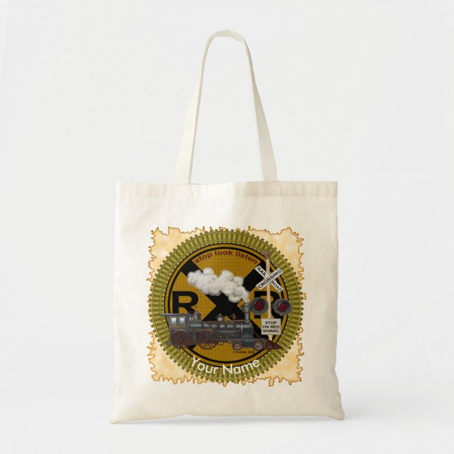Sac fourre-tout Old Train (Devant)