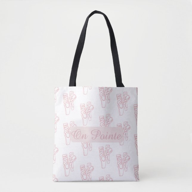 Sac fourre-tout On Pointe Ballet Shoes (Devant)