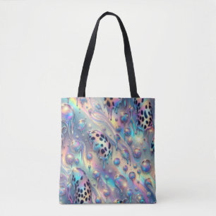 Sac fourre-tout opale à imprimé léopard girly posh