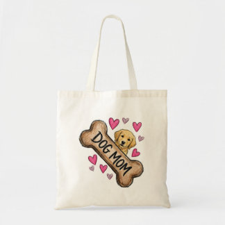 Sac fourre-tout Os de Maman de Chien Golden Retrie