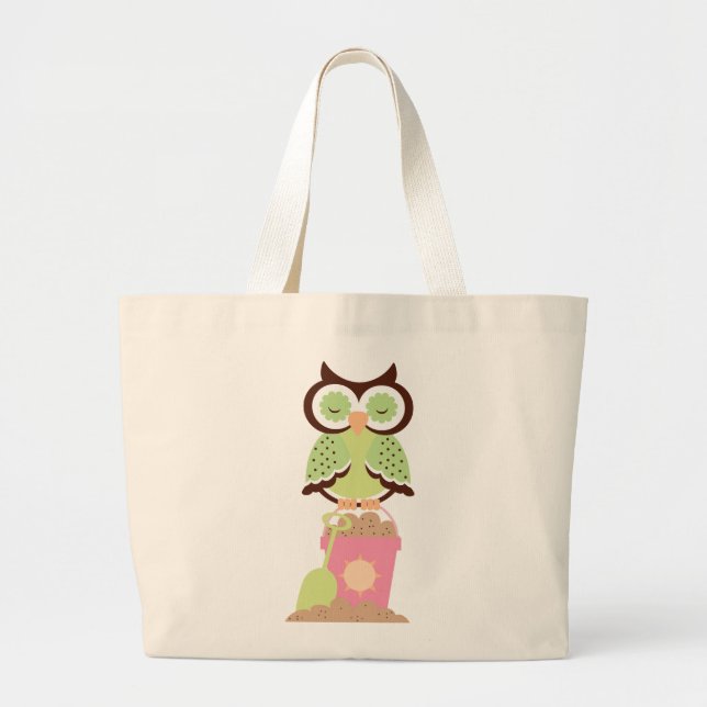 Sac fourre-tout Owl Beach (Devant)