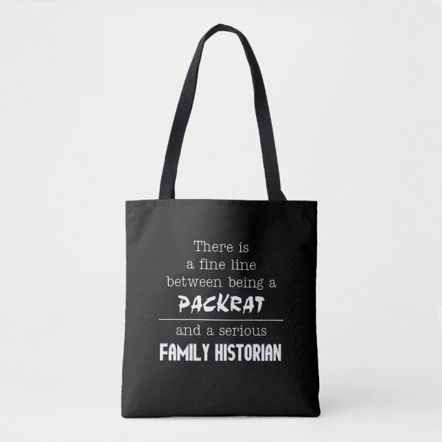 Sac fourre-tout Packrat vs Family Historian (Devant)