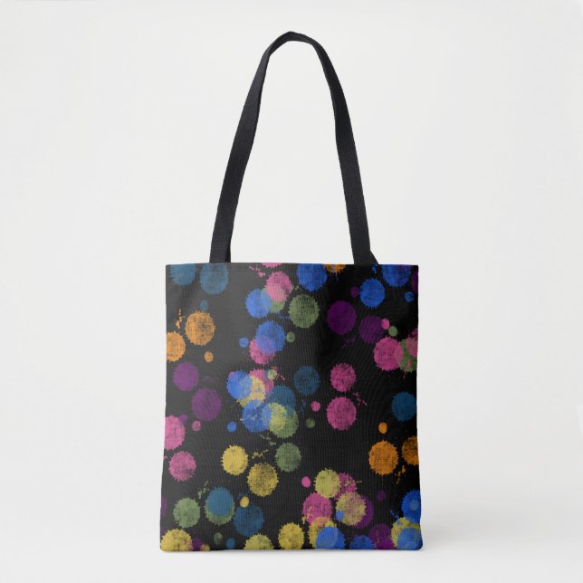 Sac fourre-tout Paint Drips (Devant)
