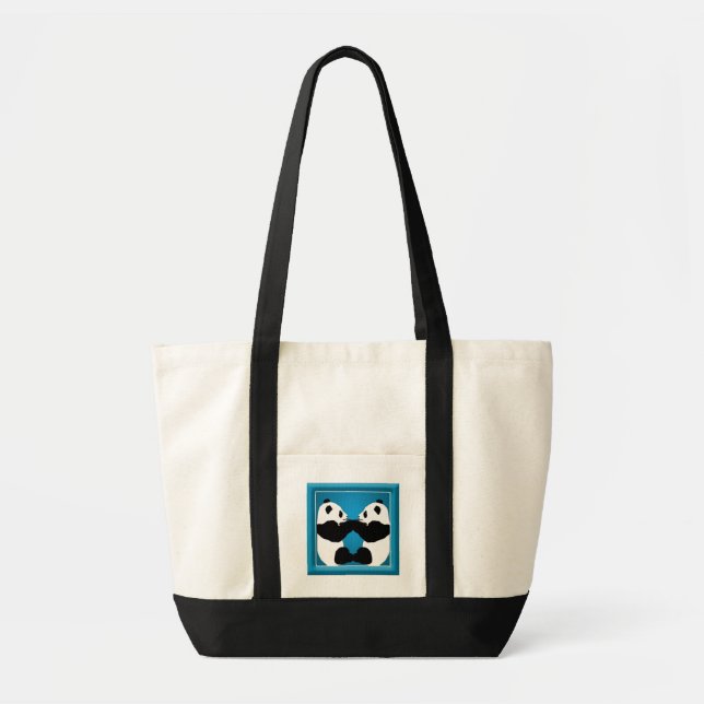 Sac fourre-tout Panda Friends (Devant)