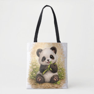 Sac fourre-tout Panda Mignon Kawaii Animal Ours