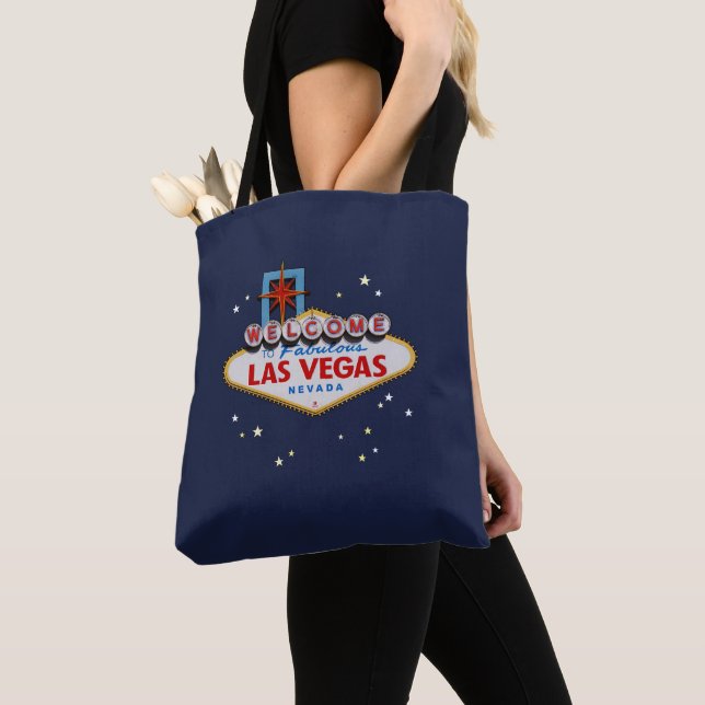 Sac fourre-tout Panneau de Las Vegas (De près)