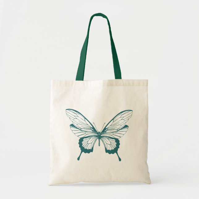Sac fourre-tout papillon (Devant)
