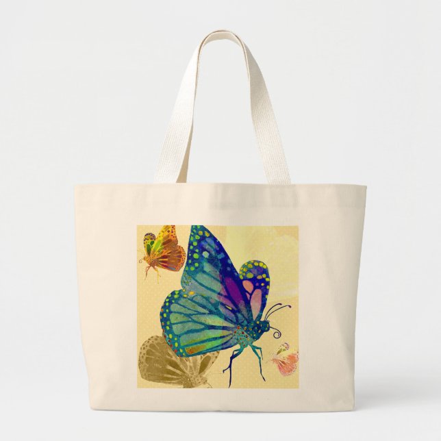 Sac fourre-tout papillon (Devant)