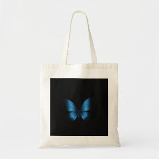 Sac fourre-tout papillon bleu