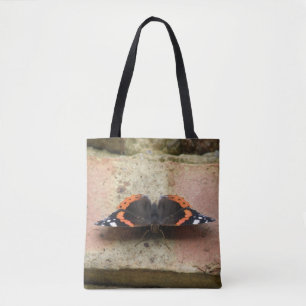 Sac fourre-tout papillon de l'amiral rouge