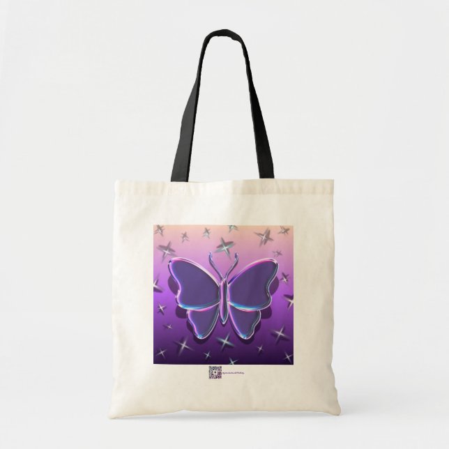 Sac fourre-tout PAPILLON MÉTALLIQUE  (Devant)