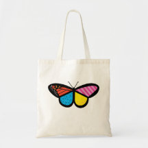Sac fourre-tout papillon moderne