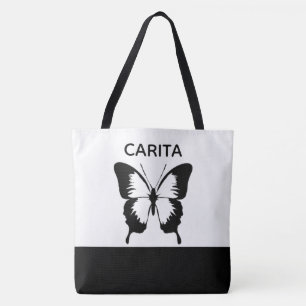 Sac fourre-tout papillon personnalisé