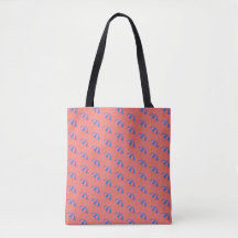 Sac fourre-tout parapluie de la plage de Coral cla