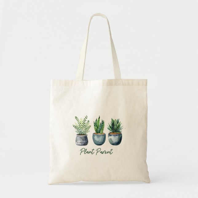 Sac fourre-tout parent plante, Plante Cadeaux mama (Devant)